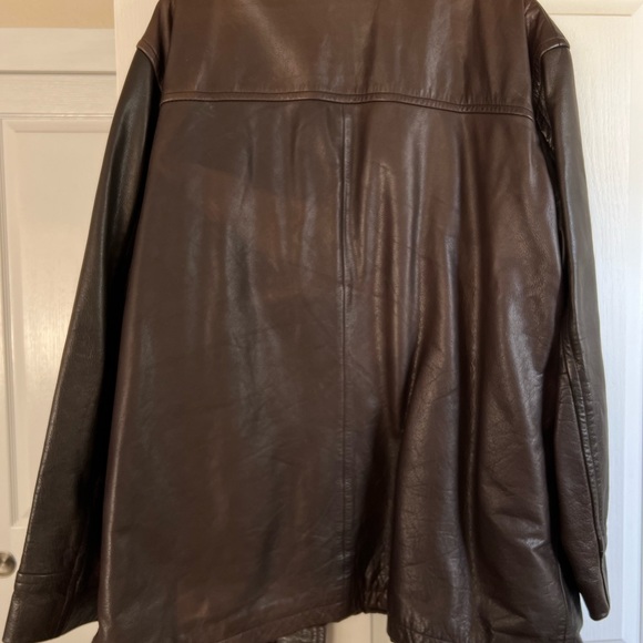 GAP Jackets & Coats Original 9s Mens Gap Leather Coat Poshmark